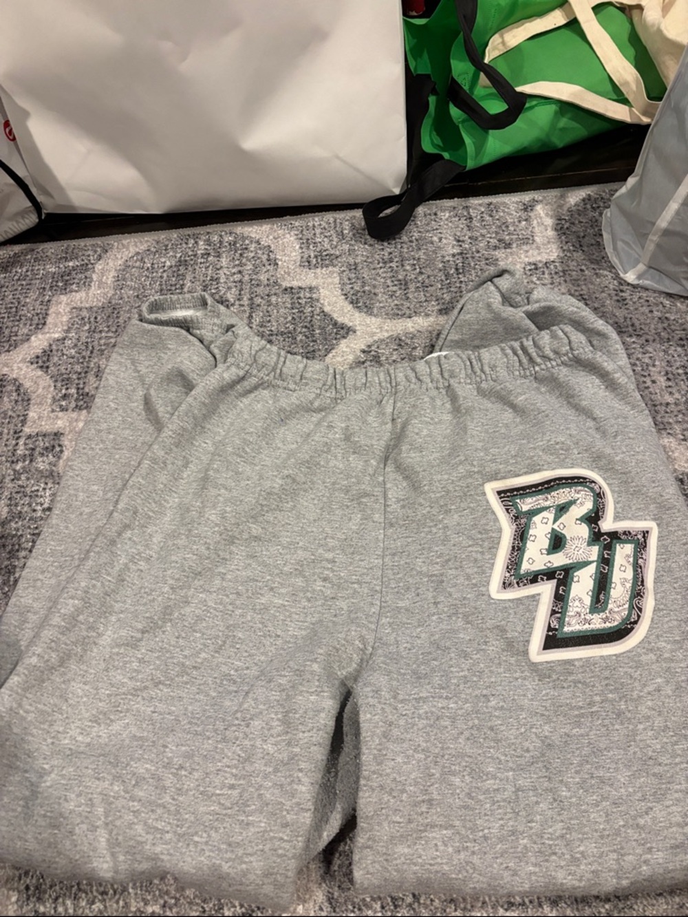Jerzees Grey Sweatpants Binghamton university